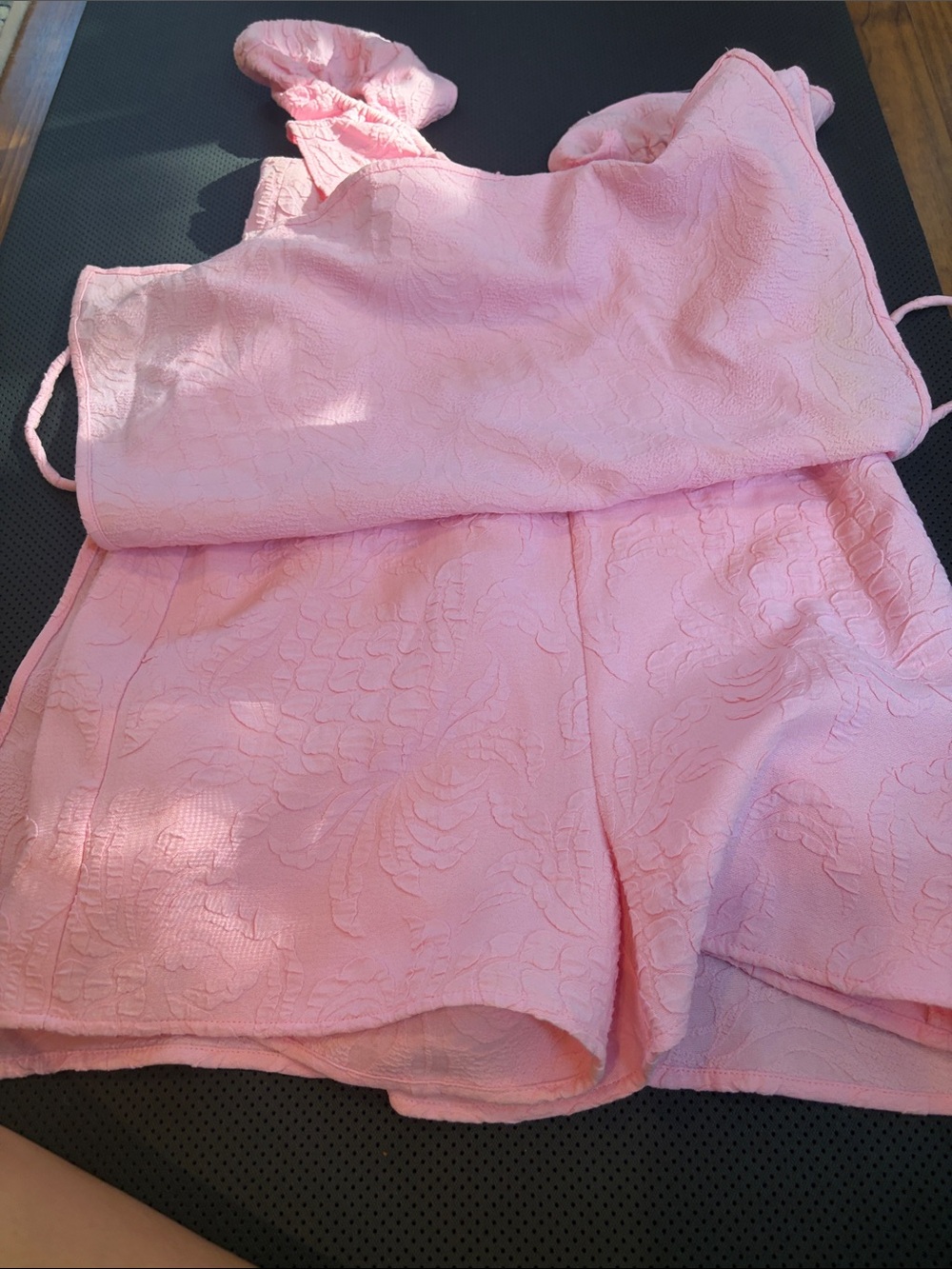 Pink Ruffle Strap Dress - Picture 8 of 8